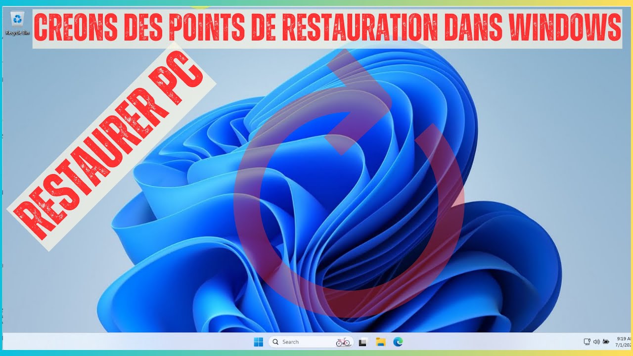 Astuce Windows: Options de récupération dans Windows | Comment créer des points de restauration ?