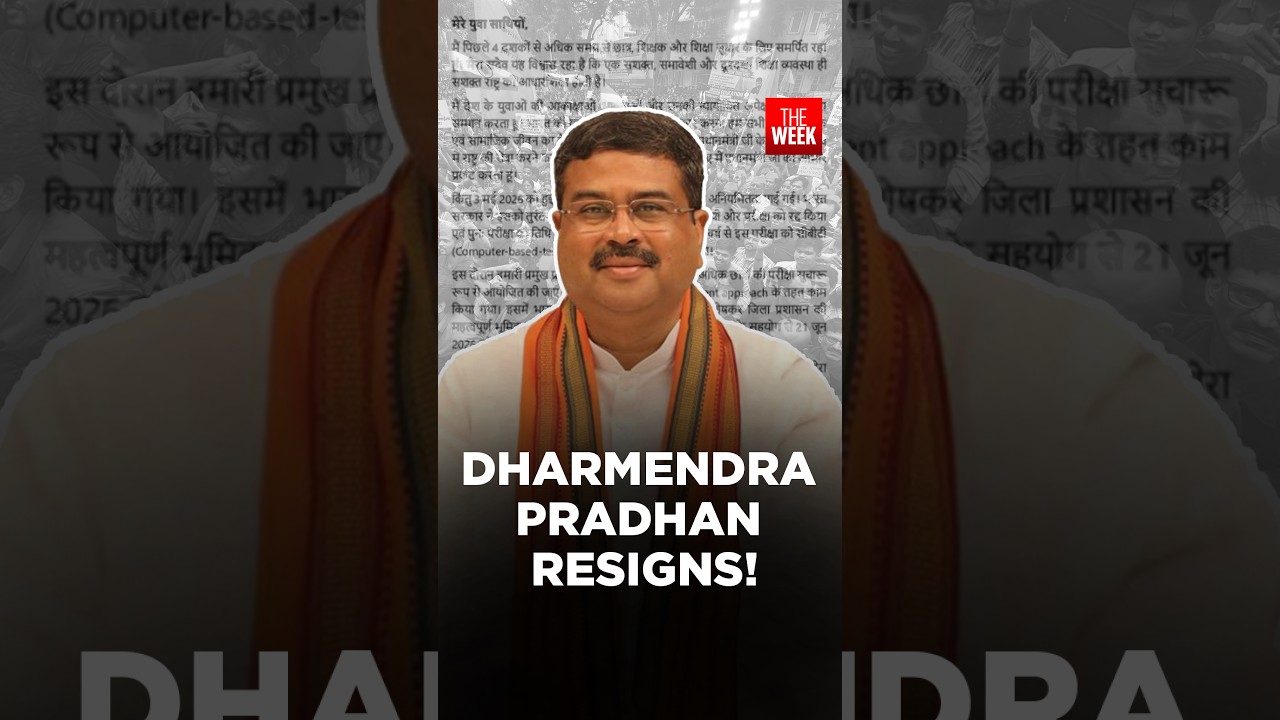 Dharmendra Pradhan resigns as education minister; hands letter to PM Modi