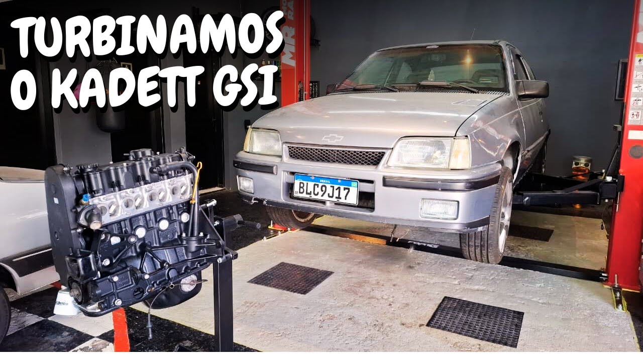  MONTAGEM DO KADETT GSI TURBO 