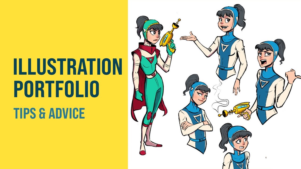 How to Create a Portfolio for Illustration Jobs (2019) // ILLUSTRATION PORTFOLIO ADVICE