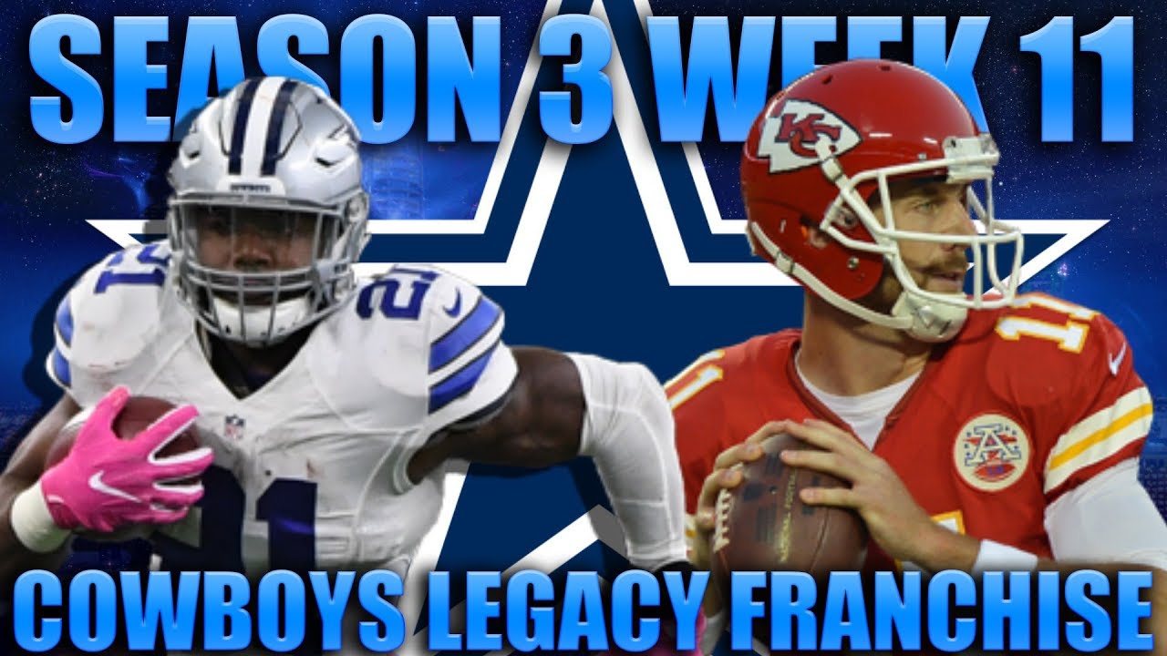 The Most Dominating Game in Nfl History! Madden 18 Cowboys Franchise | Legacy Season 3 Week 11