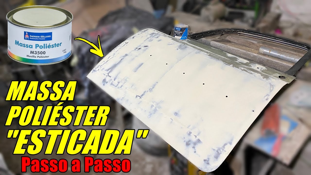 COMO APLICAR MASSA POLIÉSTER 