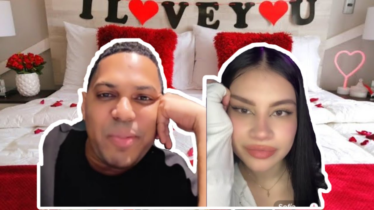 Alofoke el moderador del ¡ROMANCE! con la hermosa Sofía 😍