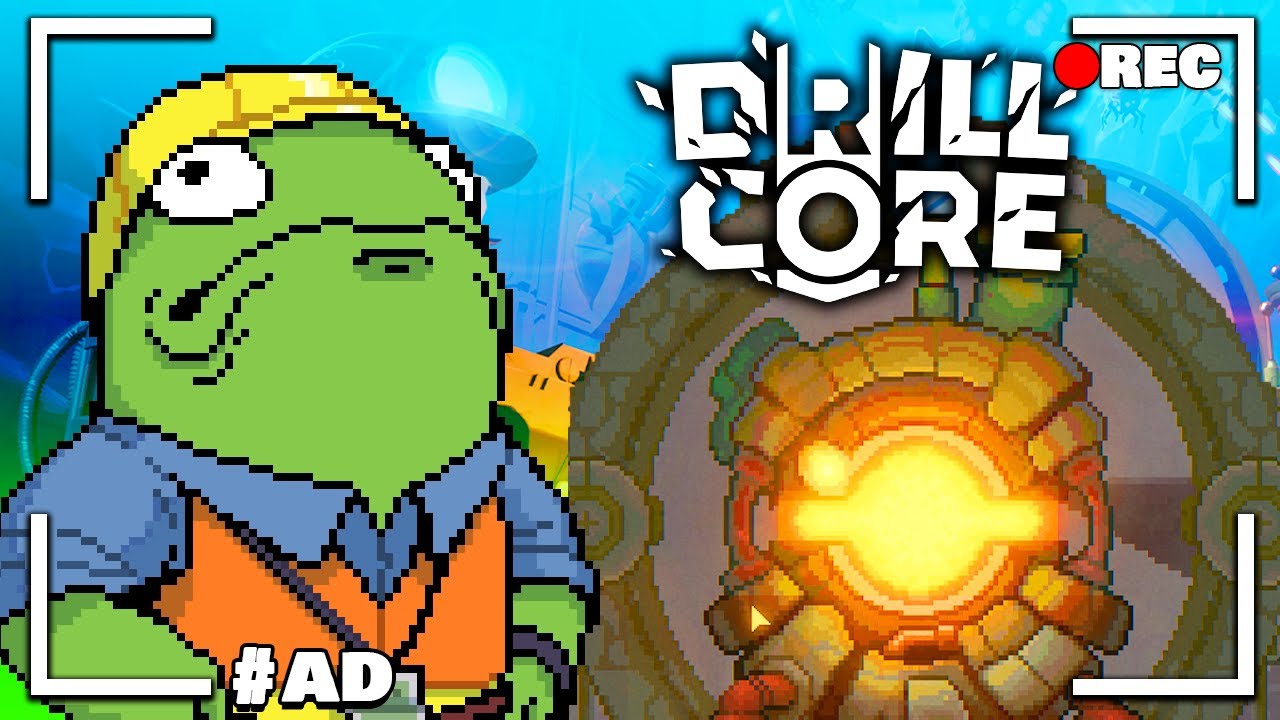 DRILL CORE, A Colony-Sim Roguelite Tower Defense