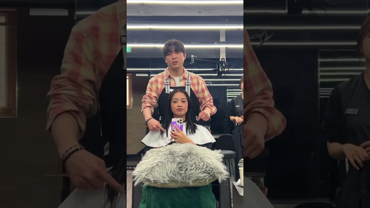BTS hairstylist Mujin Choi 💇🏻&zwj;♀️ #bts #btsarmy #btsshorts