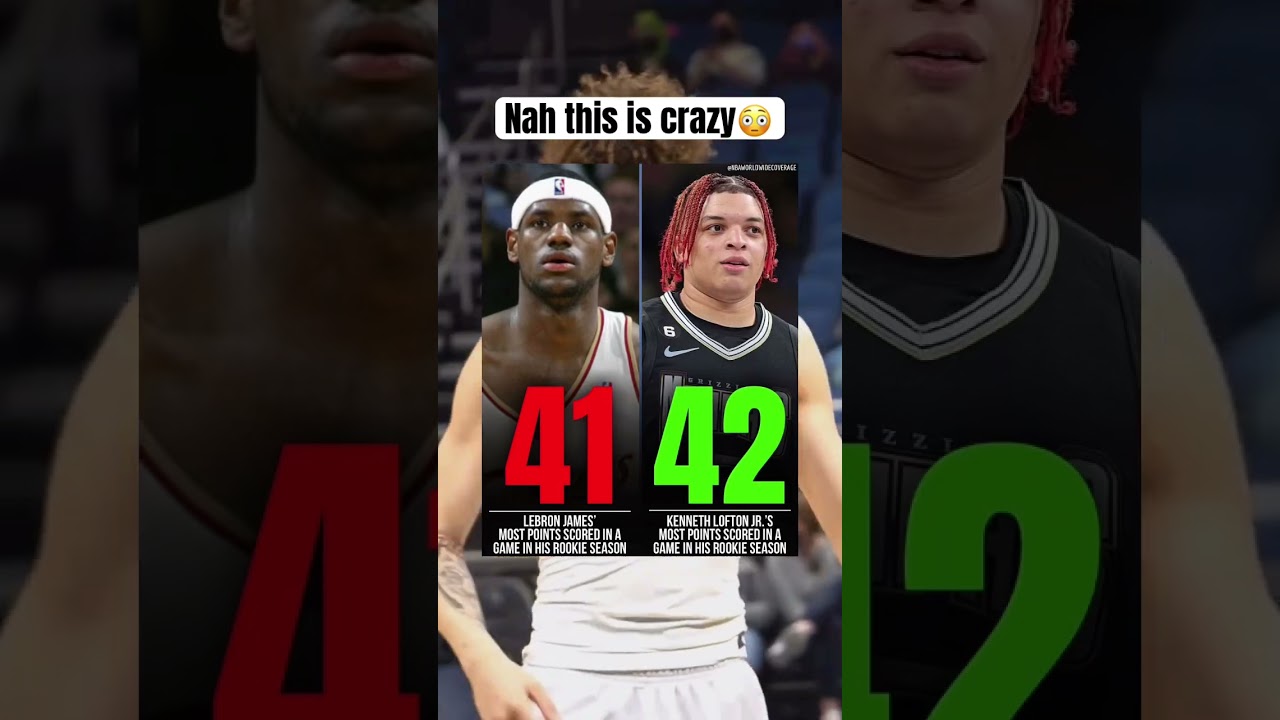 Kenneth Lofton jr, is better than lebron😳(via IG-nbaworldwidecoverage)#basketball #nba #lebron