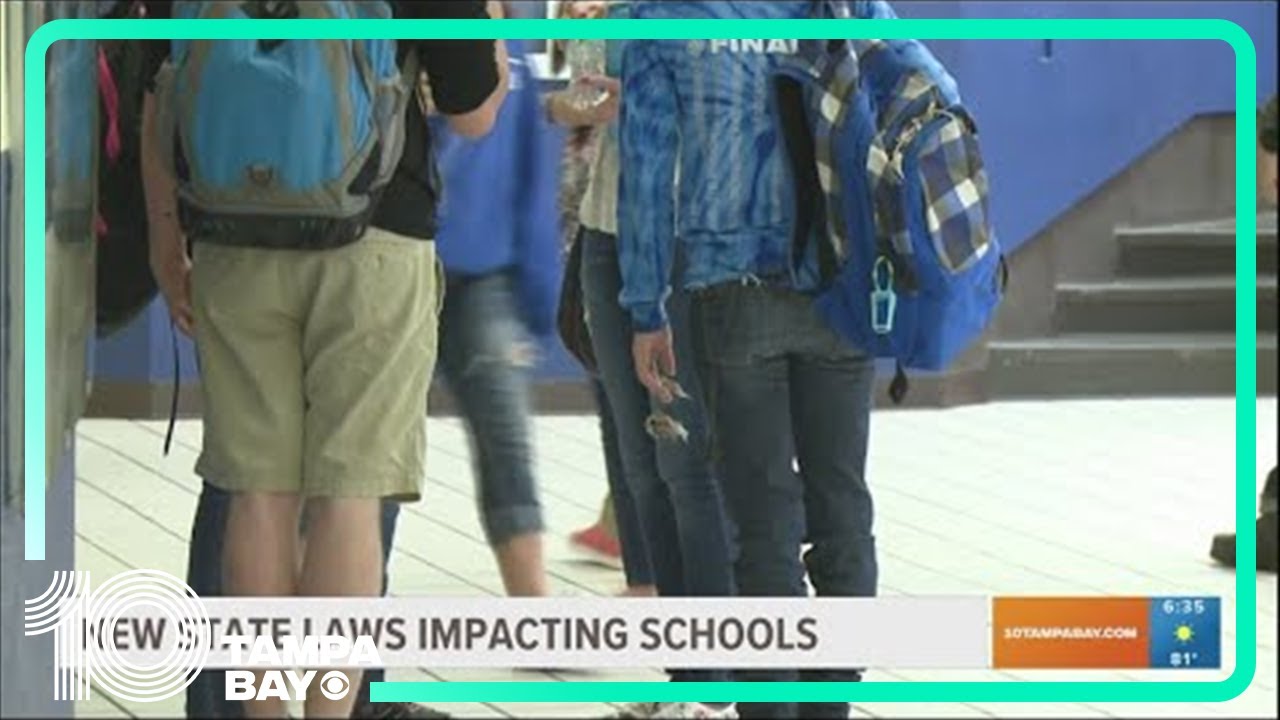 These new Florida laws will impact schools
