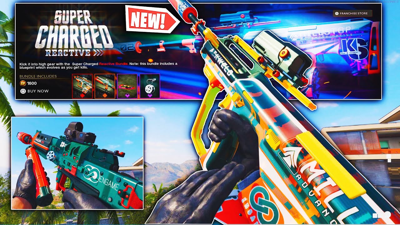 the NEW SUPER CHARGED REACTIVE BUNDLE in COLD WAR & WARZONE! ⚡(