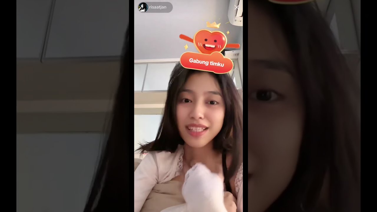 Risaatjan Live Tiktok Part 2 #risaatjan #notriissaaa #livetiktok
