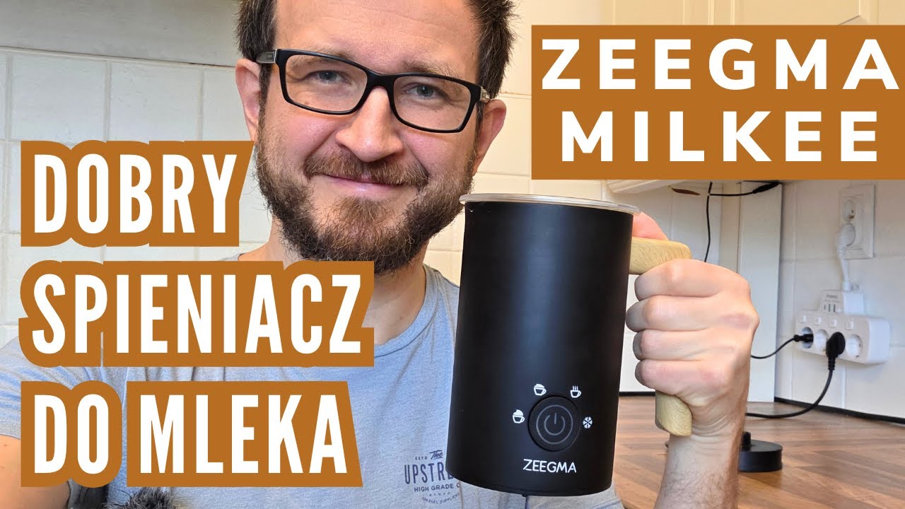 Dobry spieniacz do mleka Zeegma Milkee : 4 tryby, podgrzewanie i spienianie mleka (używam go od lat)