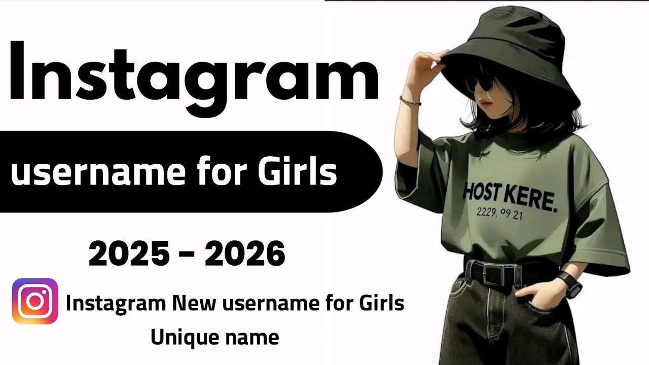 Instagram username for Girls 2025 || insta id Names For Girls 2026 || insta id cute Names @styleediz
