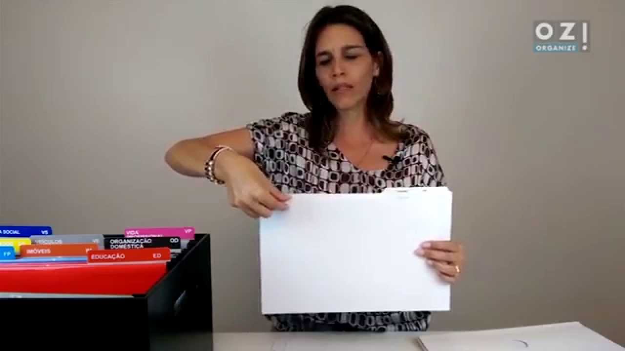 Loja OZ! - Arquivo Mágico - Como organizar