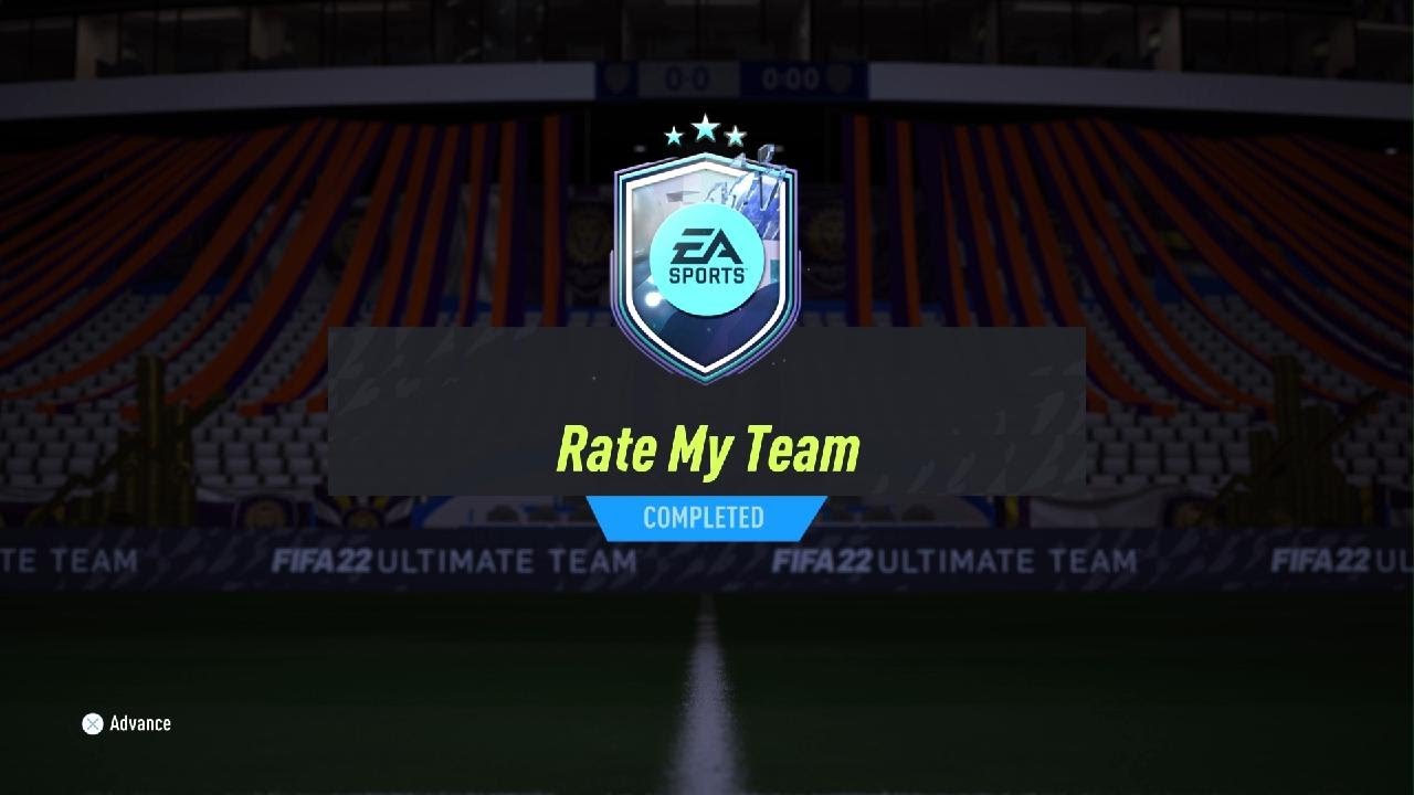 Rate My Team SBC Solution FIFA 22 Ultimate Team