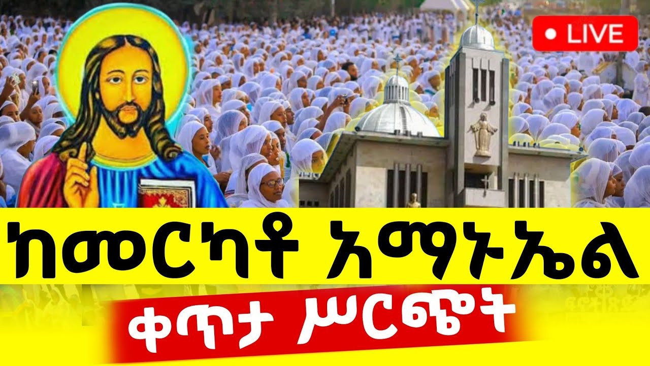 🔴Live ቀጥታ ከአውቶቡስ ተራ መሳለሚያ ደብረ ገሊላ ቅዱስ አማኑኤል ካቴድራል//ቅዳሴ