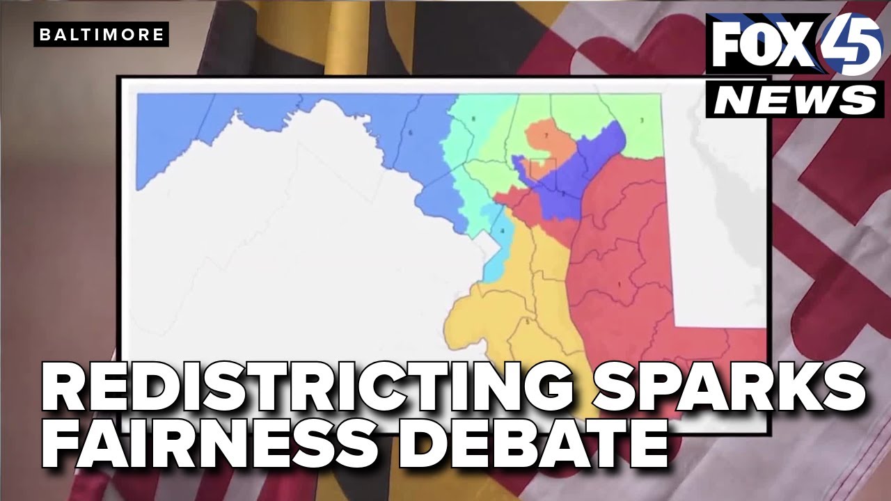 Maryland redistricting vote sparks heated debate over political fairness