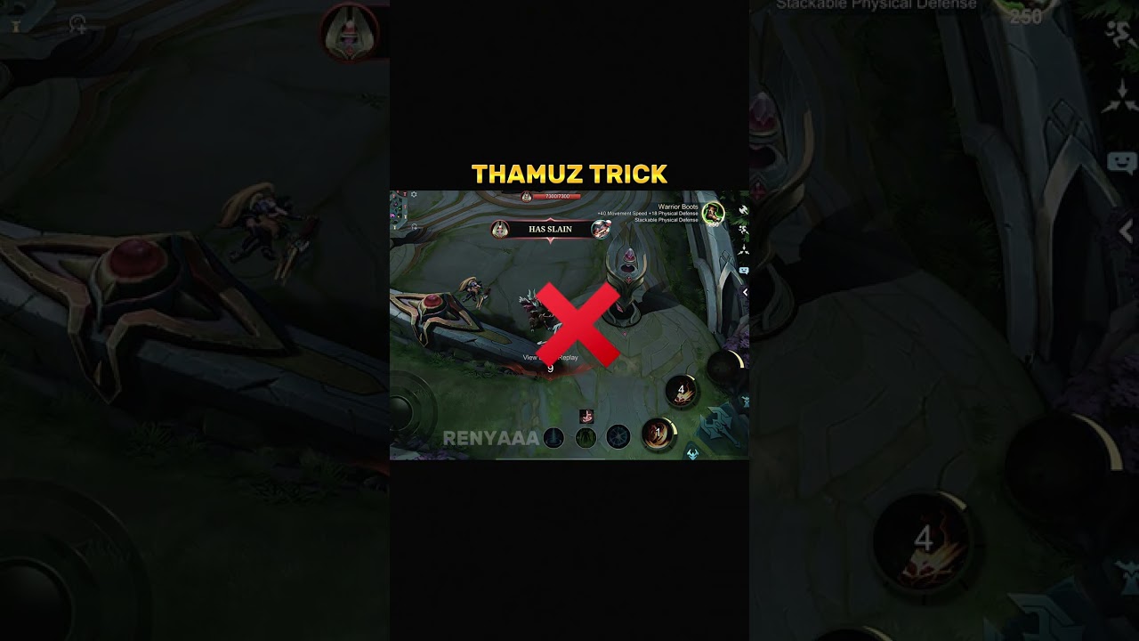 ✅ Thamuz Trick Tutorial by Renyaaa