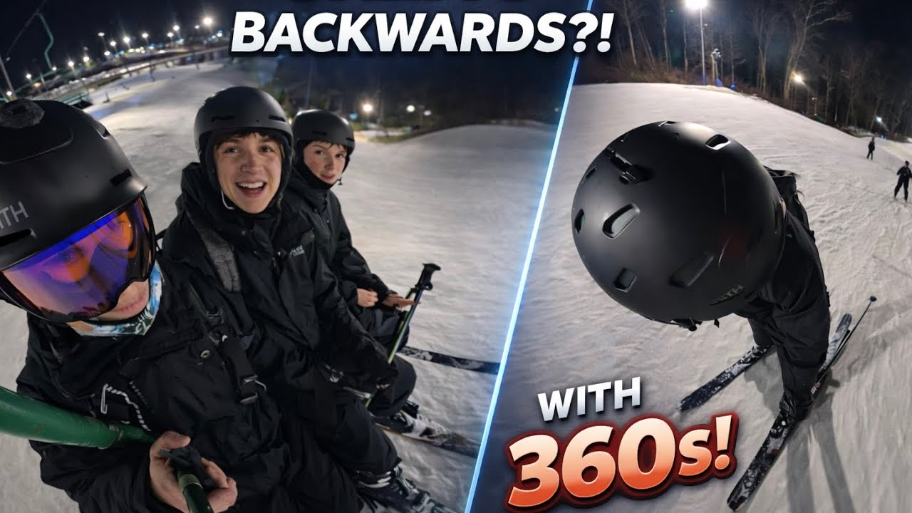 BACKWARDS?! Learning to Ski Switch! | 25-26 Season