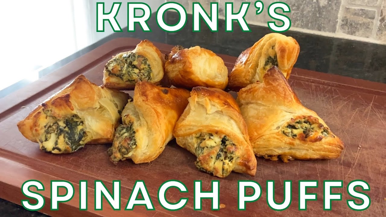 Kronk’s Spinach Puffs | Cooking Disney