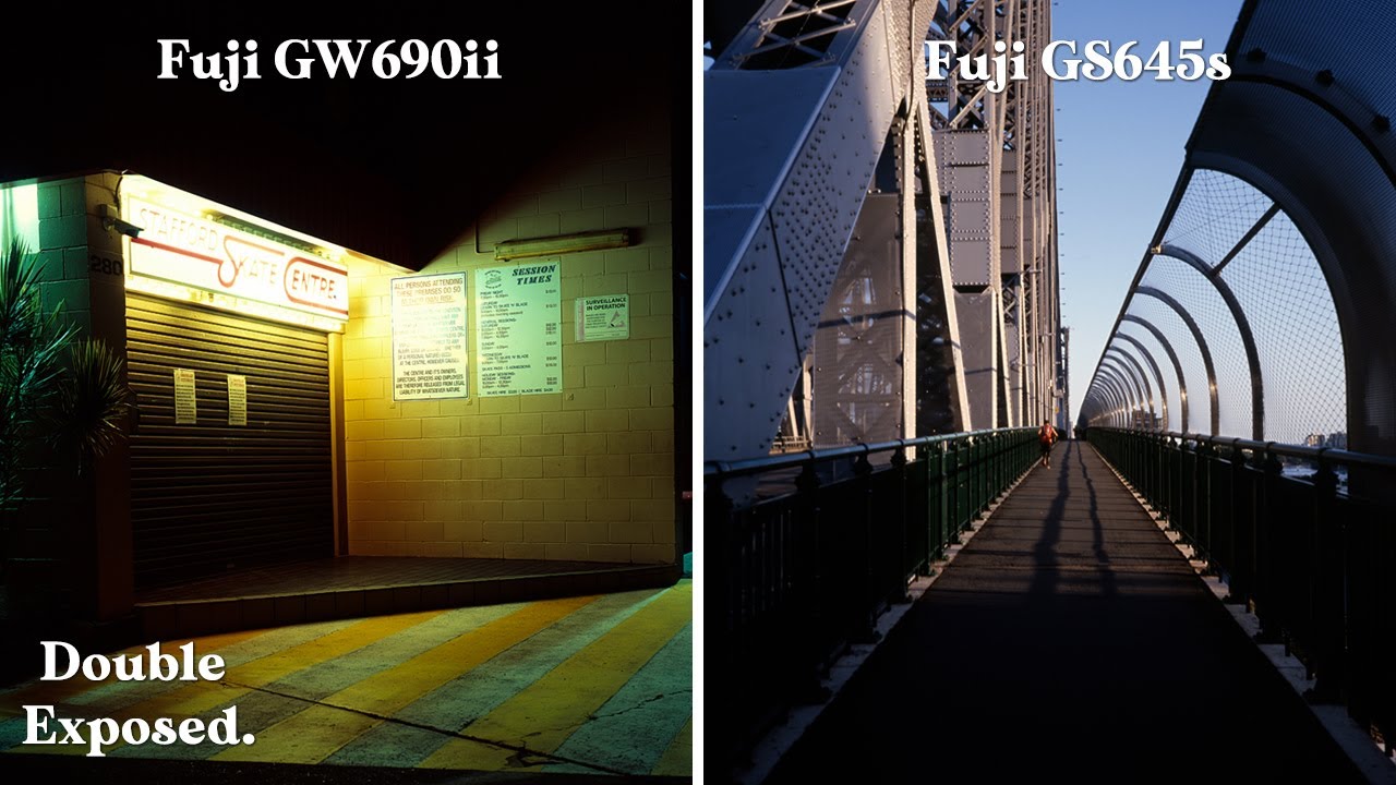 Fuji GW690ii vs Fuji GS645s | Covid-19 Solo walks with Ektachrome and Velvia 100