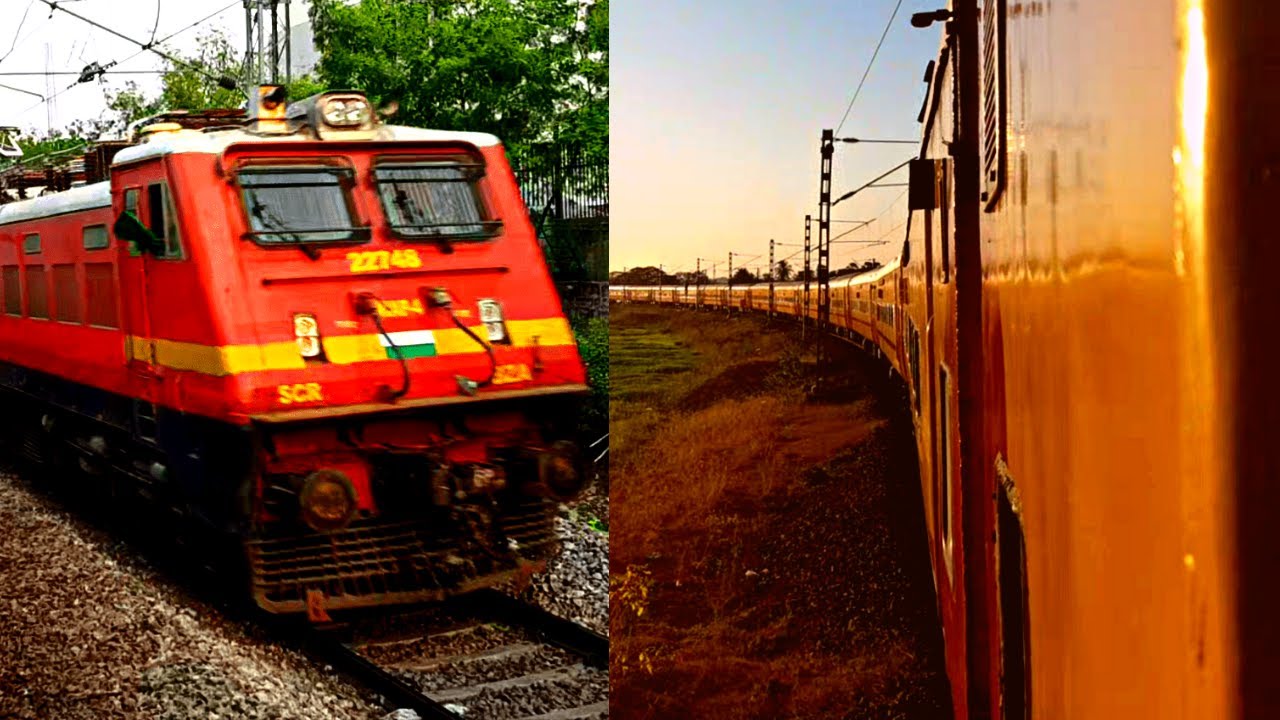 Full journey from Kakinada Town to Bengaluru | Seshadri Express