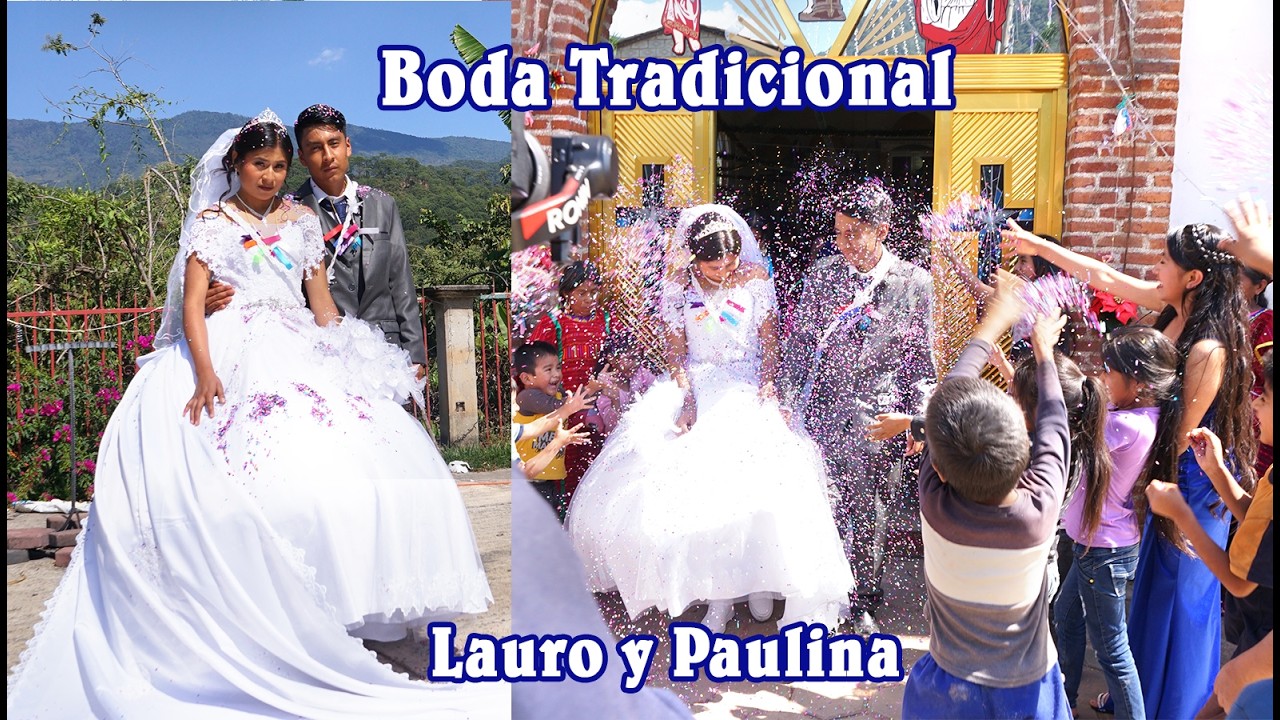 Boda de Lauro y Paulina en Santa Cruz Tilapa  PARTE 2