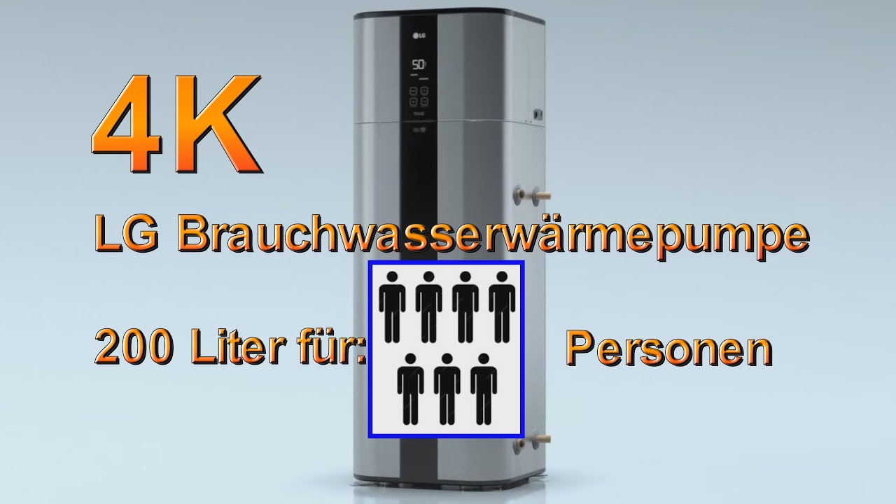 Brauchwasserwärmepumpe Erfahrung, Warmwasser für 7 Personen, Energieeffizienz und COP-Wert. Teil 2/2