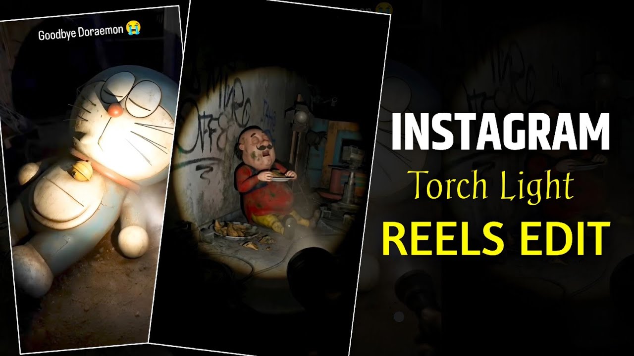 Instagram Trending Motu Patlu Ai Video Editing | Old Cartoon Character Horror Torch Ai Video Editing