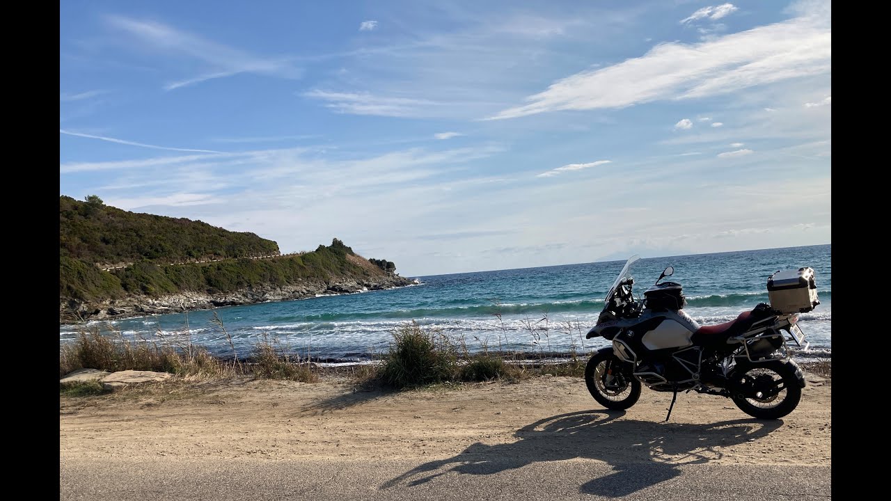 Októberi Korzika motorral-Kanyarok-Malacok 2.rész-BMW R1250 GSA