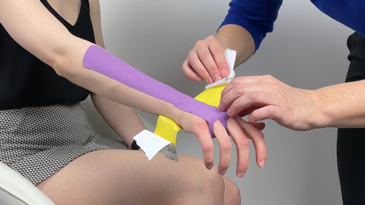 Tejpování syndromu karpálního tunelu - úleva od bolesti | GEMMEDICAL