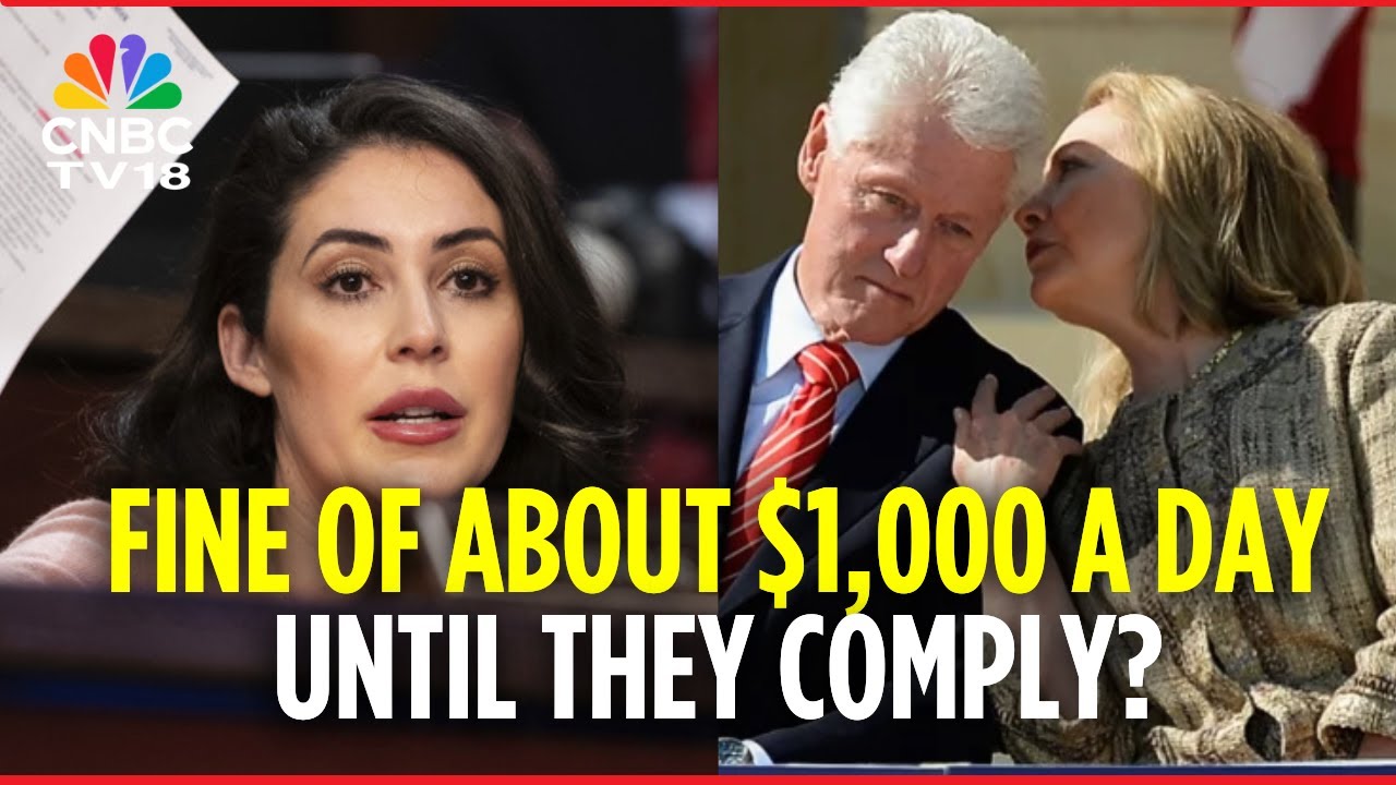 Rep. Anna Paulina Luna Suggests Fines And Contempt For Clintons In Epstein Files Inquiry | N18G