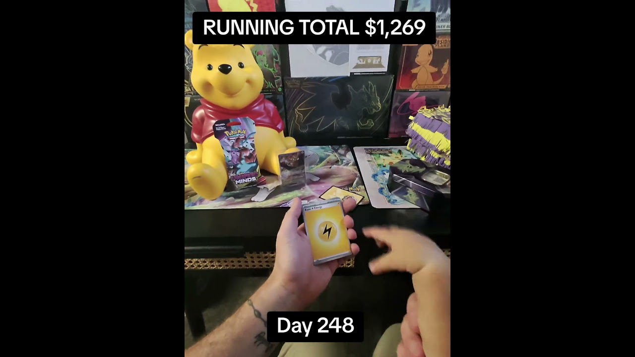 Day248 almost 250 #pokemon #pokemoncards #fatherdaughter #cards #pokemontcg #tcg #opening #rip #win