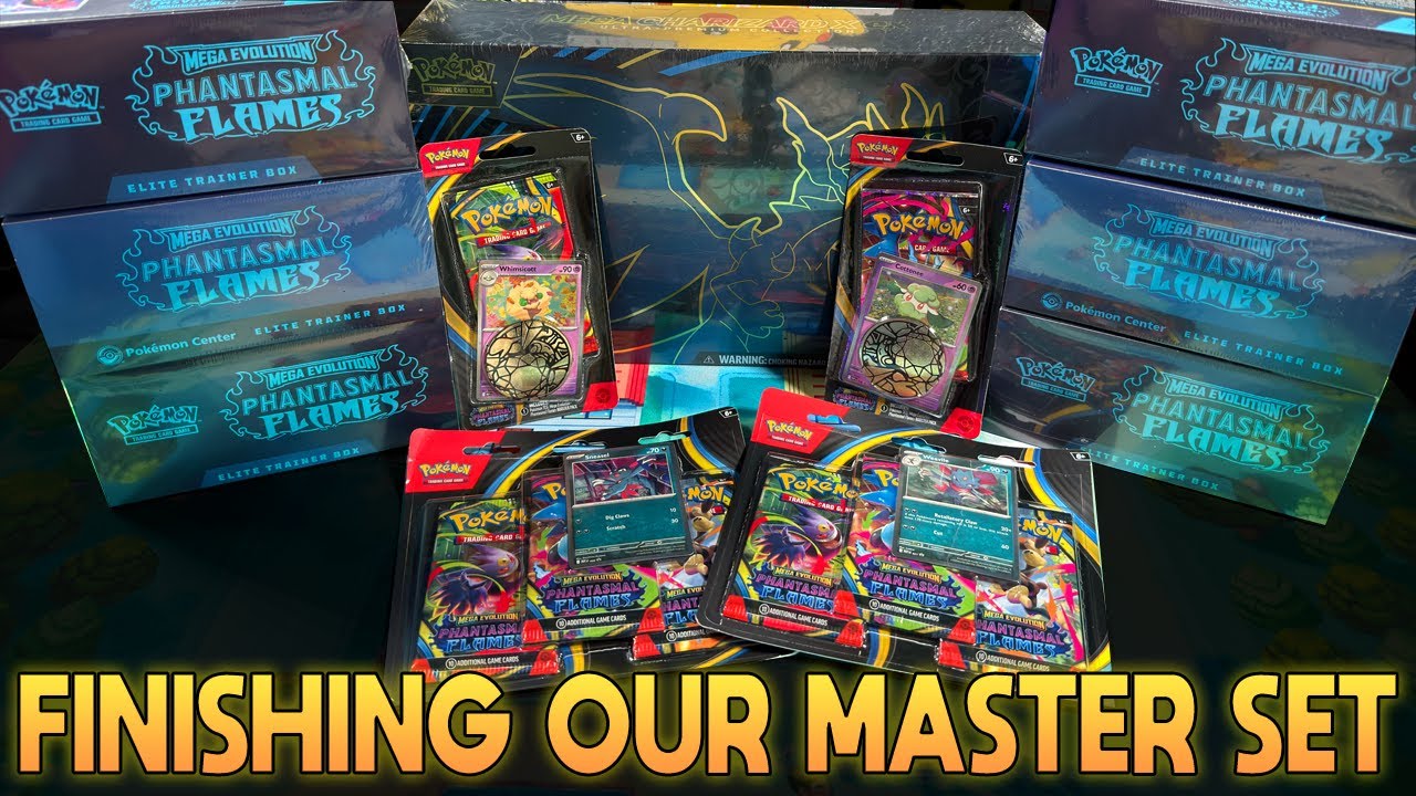 Opening 6 Phantasmal Flames Elite Trainer Boxes & The Ultimate Premium Collection | MASTER SET!!!
