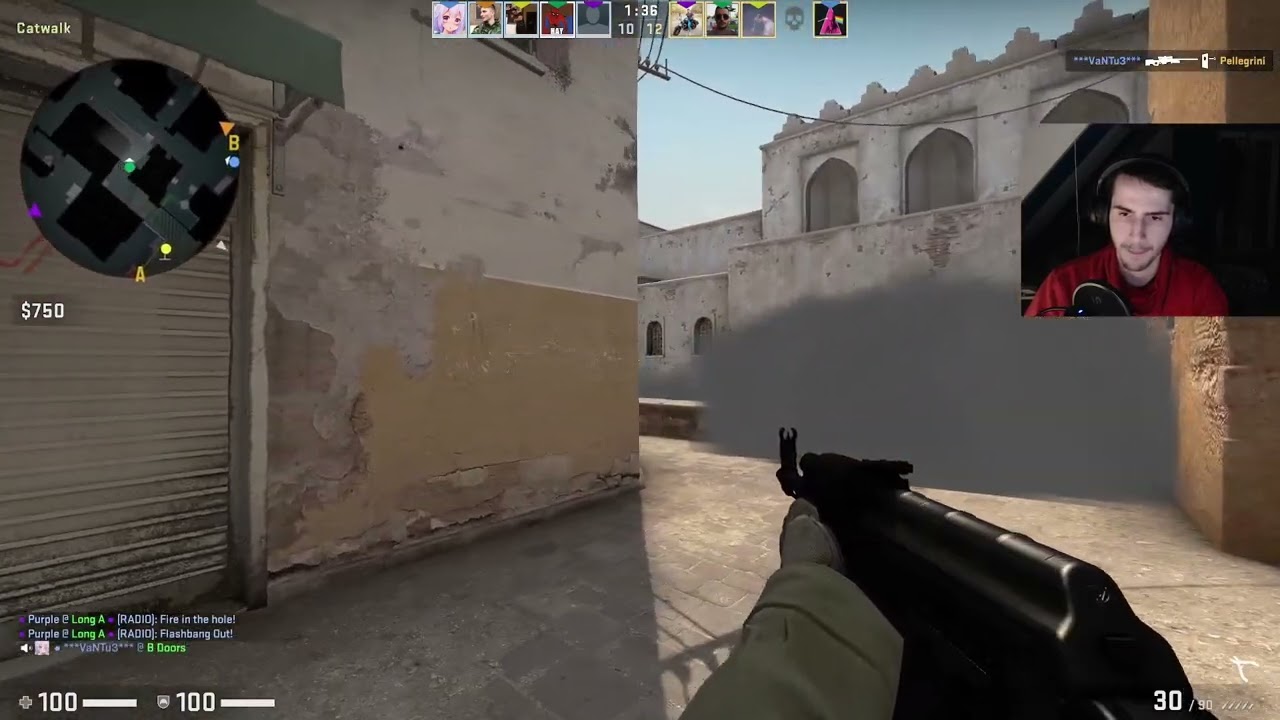 INSANE SPRAYDOWN?!?!? - CSGO - LeagueShorts #shorts