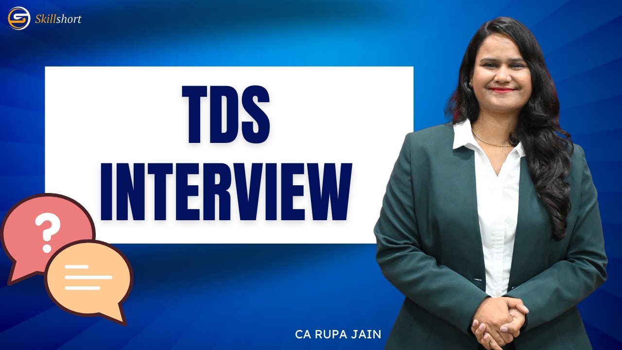 TDS Questions and Answers | Accountant Interview