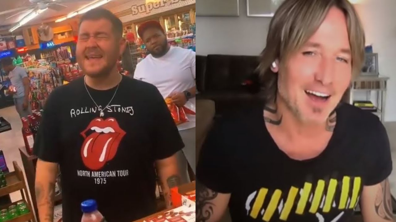 Shopper Sings Keith Urban Song And SHOCKS The Entire Store