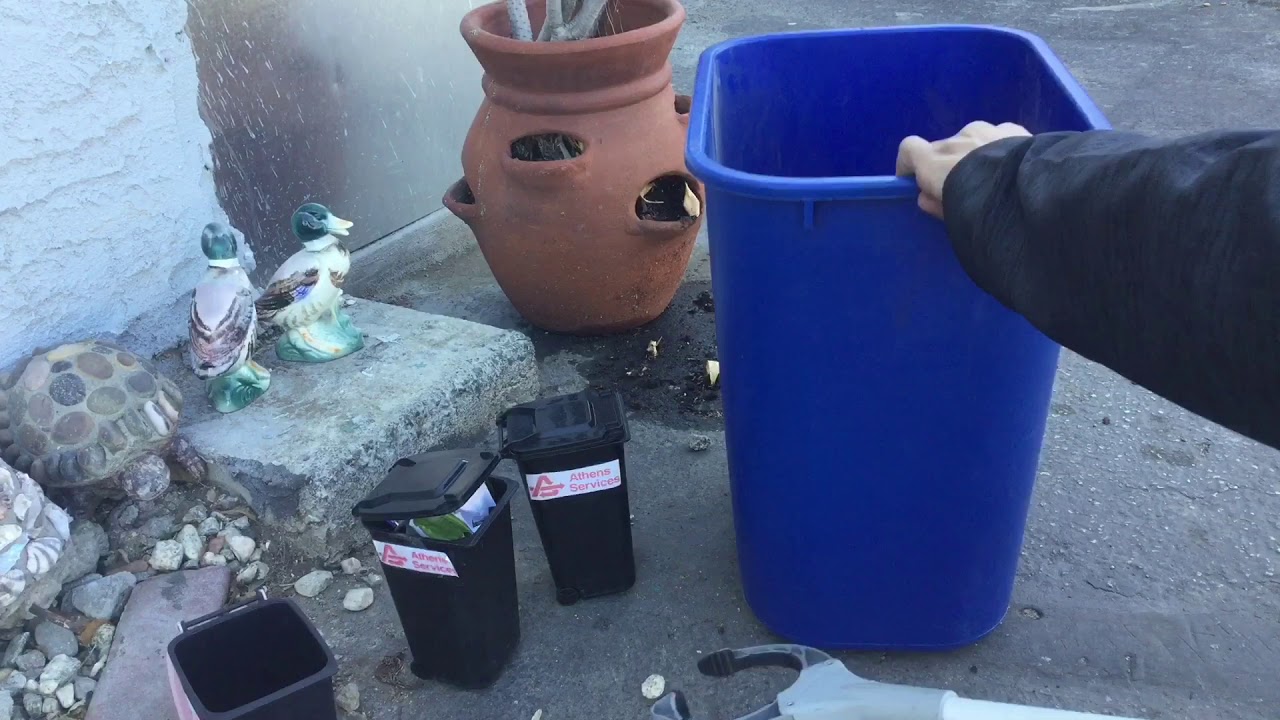 Trash Pack Up (Athens Services) Trash Day With Mini Bins. 2