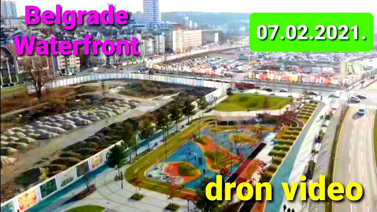 BELGRADE WATERFRONT DRON VIDEO ,NEW