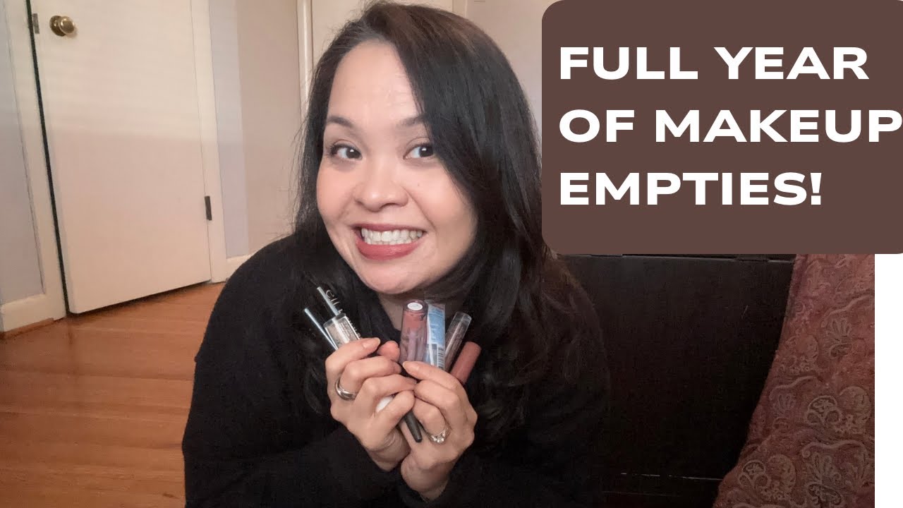 2025 Makeup Empties! What makeup did I finish last year?? 