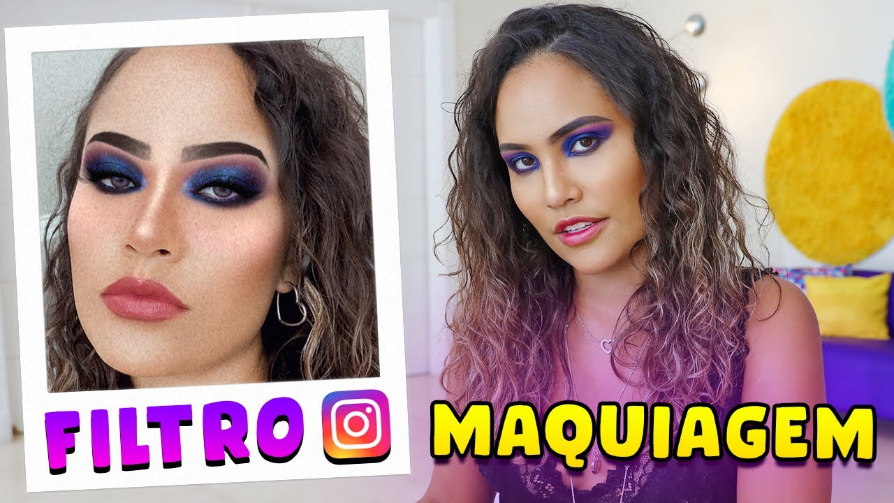 RECRIANDO FILTRO DO INSTAGRAM COM MAQUIAGEM! - RAFAELLA BALTAR