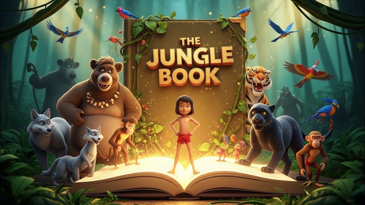 The Jungle Book | Magical 3D Cartoon Story for Kids | The Cartoon TV :