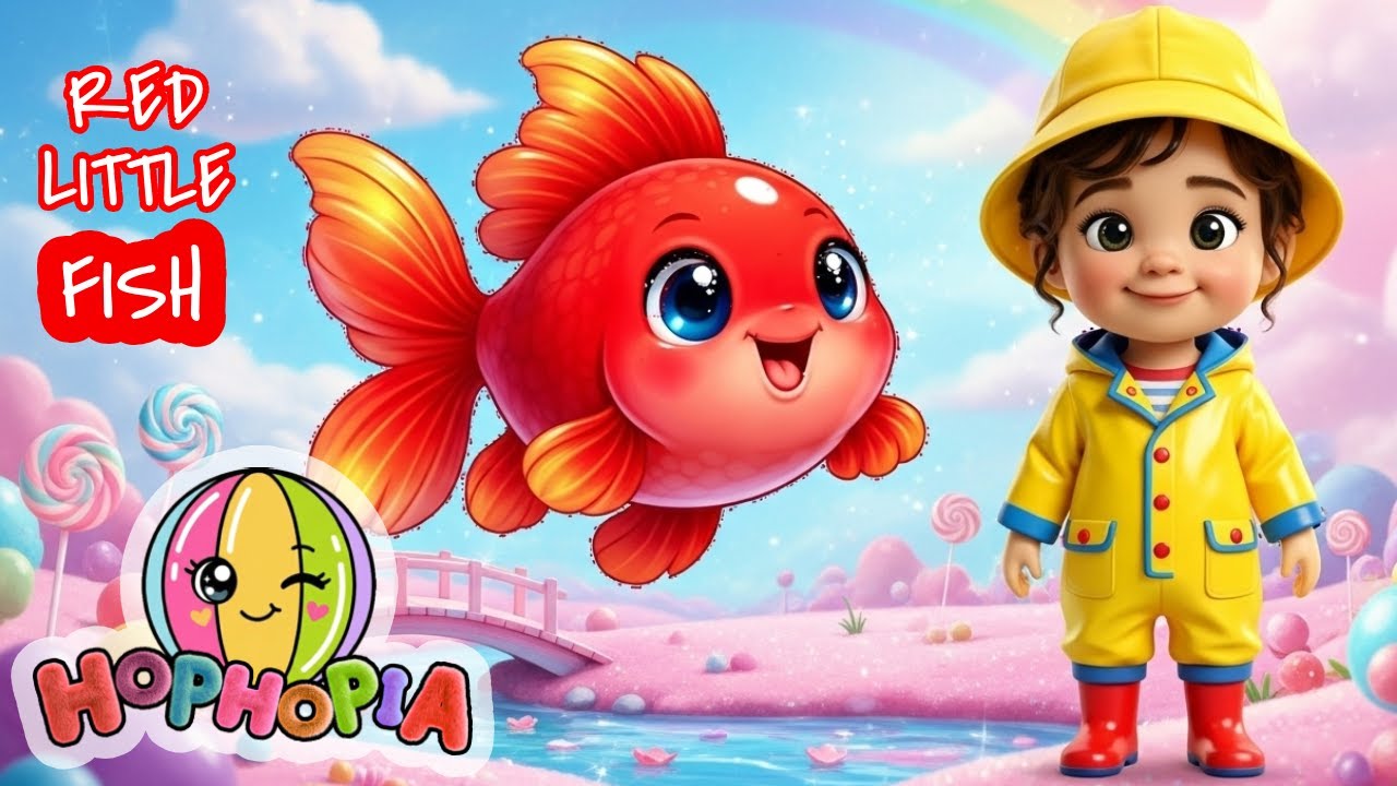 Red Little Fish 🐟🎵 | Baby and Toddler Song | Kids Songs |  Kids Songs  | Educational and Fun Music