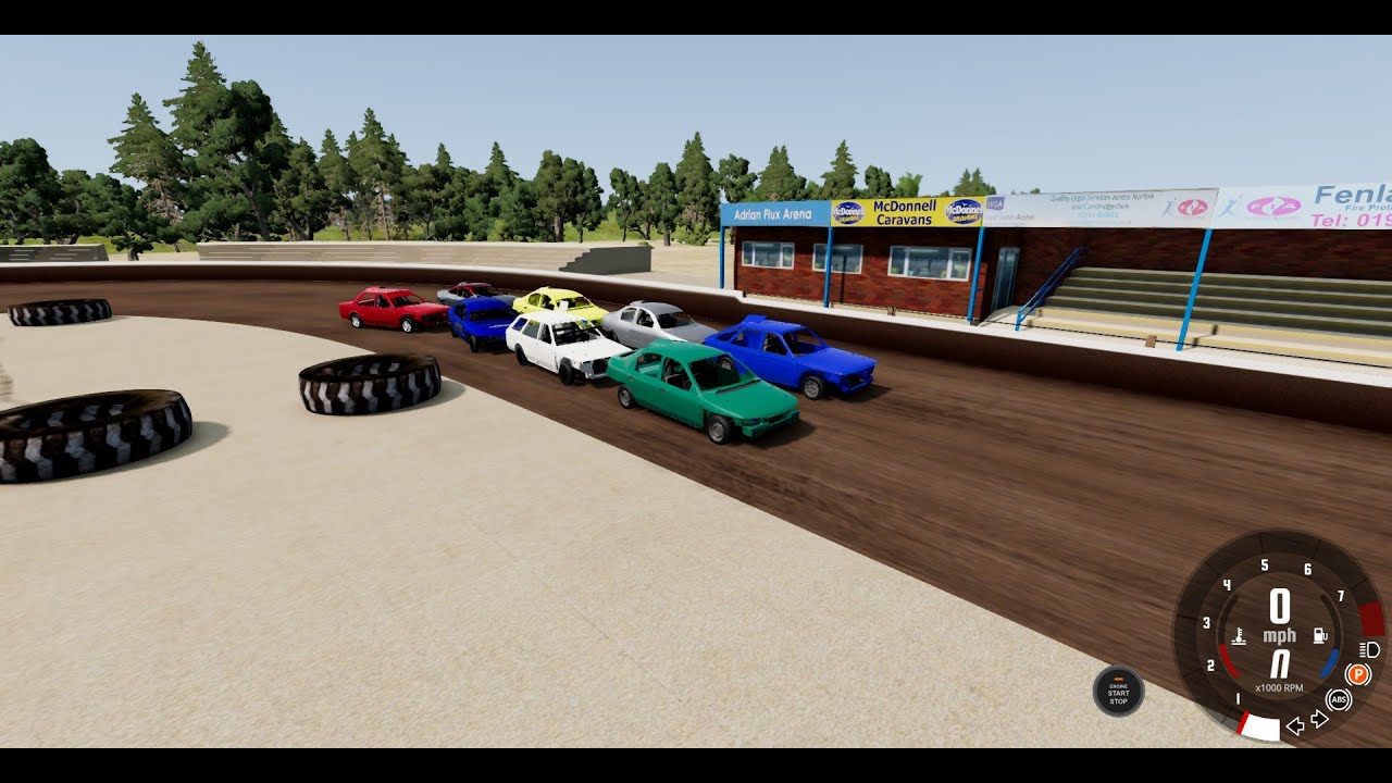 BeamNG.drive Banger racing VMG banger MOD!