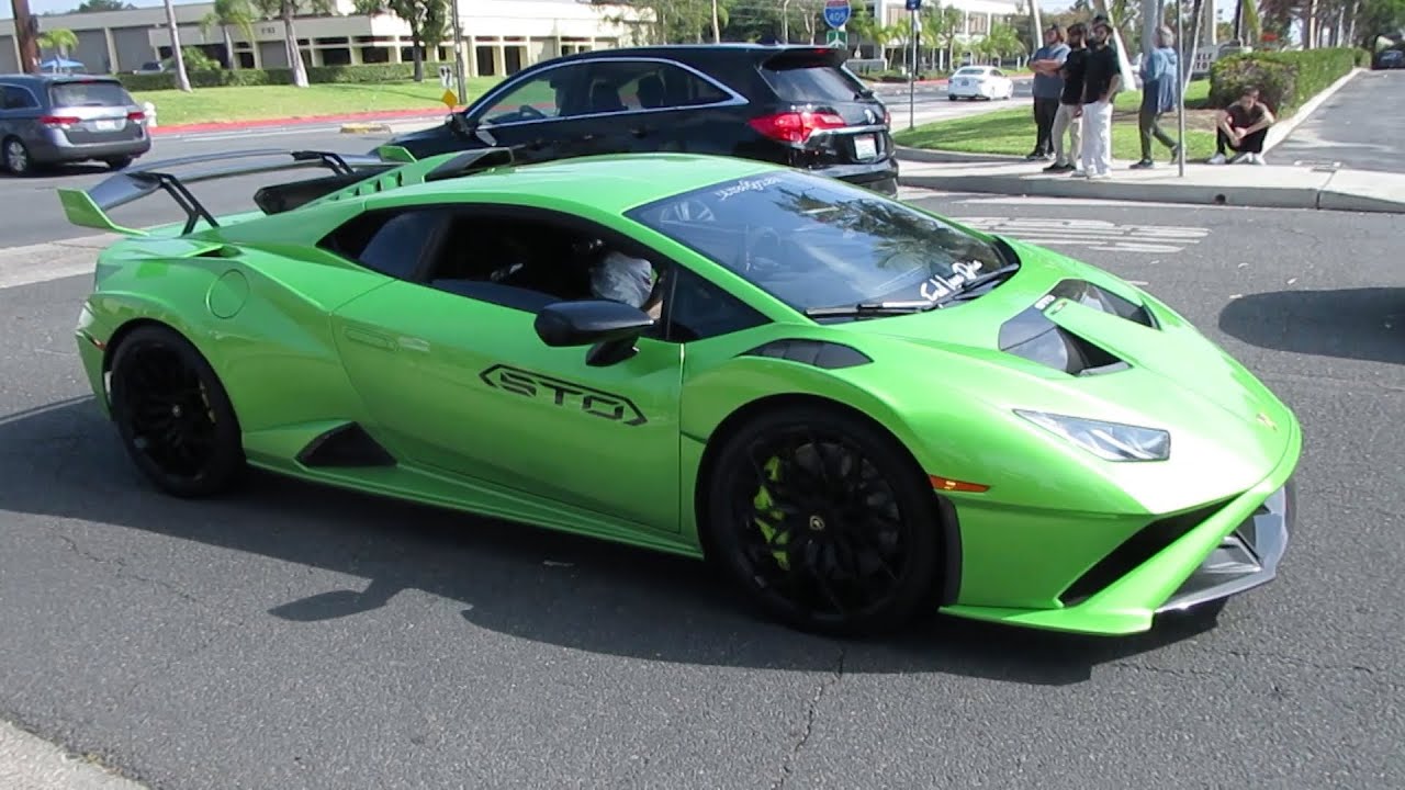 Verde Selvans Lamborghini Hurac&aacute;n STO