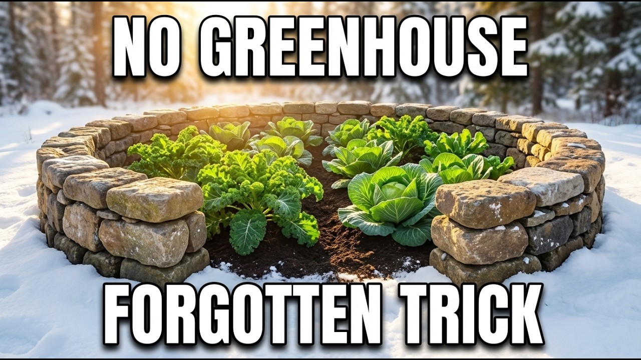 One Swiss Alpine Trick Keeps Your Garden Producing Through Winter — No Greenhouse Required