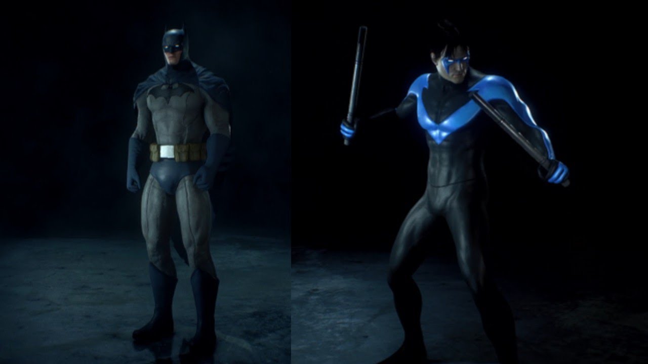 Batman Hush And Nightwing Hush Batman Arkham Knight Mods