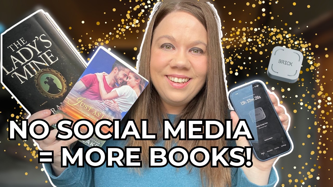 I Gave Up Social Media for 3 Evenings… Here’s What Happened to My Reading | Christian Fiction Vlog