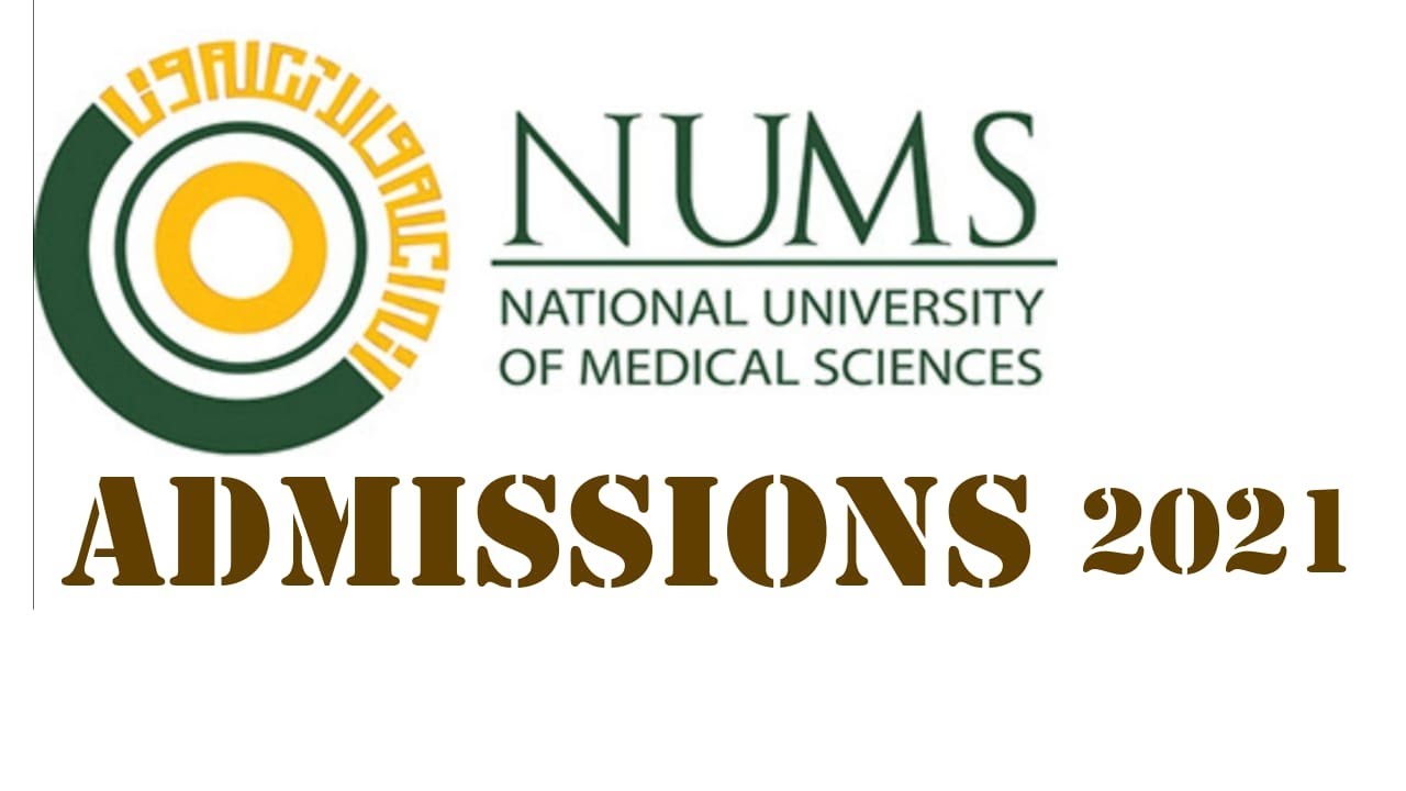 NUMS ADMISSIONS 2021 II National University of Medical Sciences II MM NETCAFE