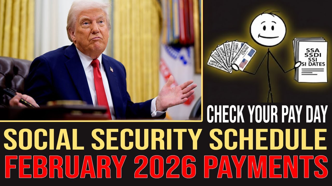 Social Security Checks: Payment Schedule for February 2026 | SSA, SSDI, SSI