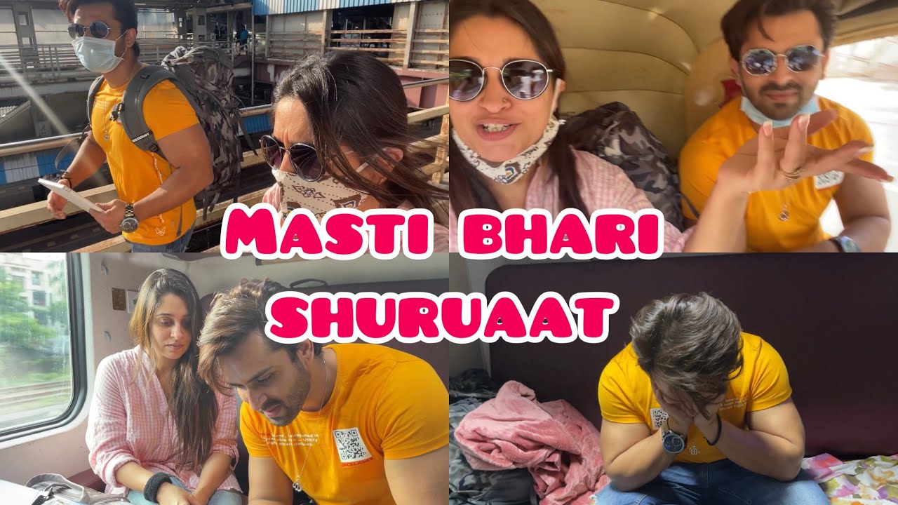 Trip to Delhi begins | This train journey was filled with masti| Dekhiye ❤️ | Dipika Kakar Ibrahim
