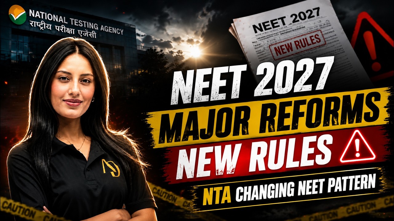 🚨 NEET 2027 MAJOR REFORMS! NTA Changing Exam Pattern? New Rules Explained! | Shivani Maam #neet